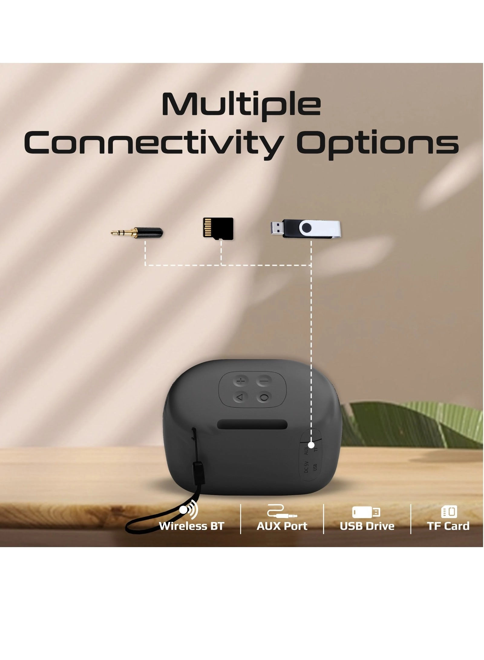 Mood.Black Bluetooth Speaker