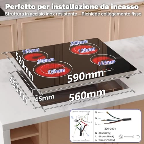 AR-DE-EU46S1-2 Ceramic hob