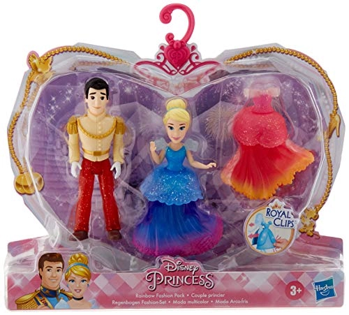 Cinderella and Prince Charming Fashion Doll - Royal Clips 2 Dresses