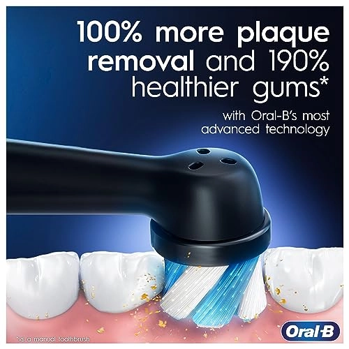 iO 7 - Black 1 Toothbrush Head Premium Travel Case