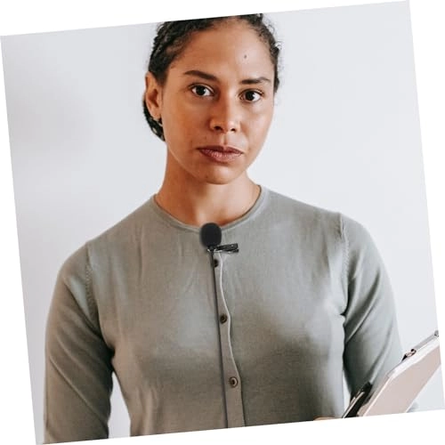 Professional Podcast Omnidirectional Condenser Lavalier Mic Wireless Microphone