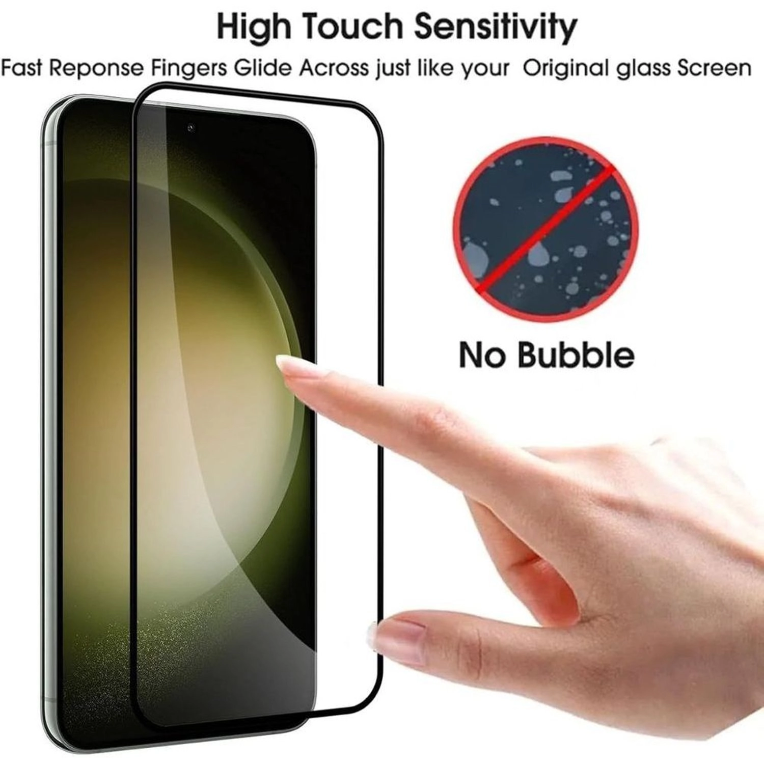 Clear Screen Protector for Samsung Galaxy S25
