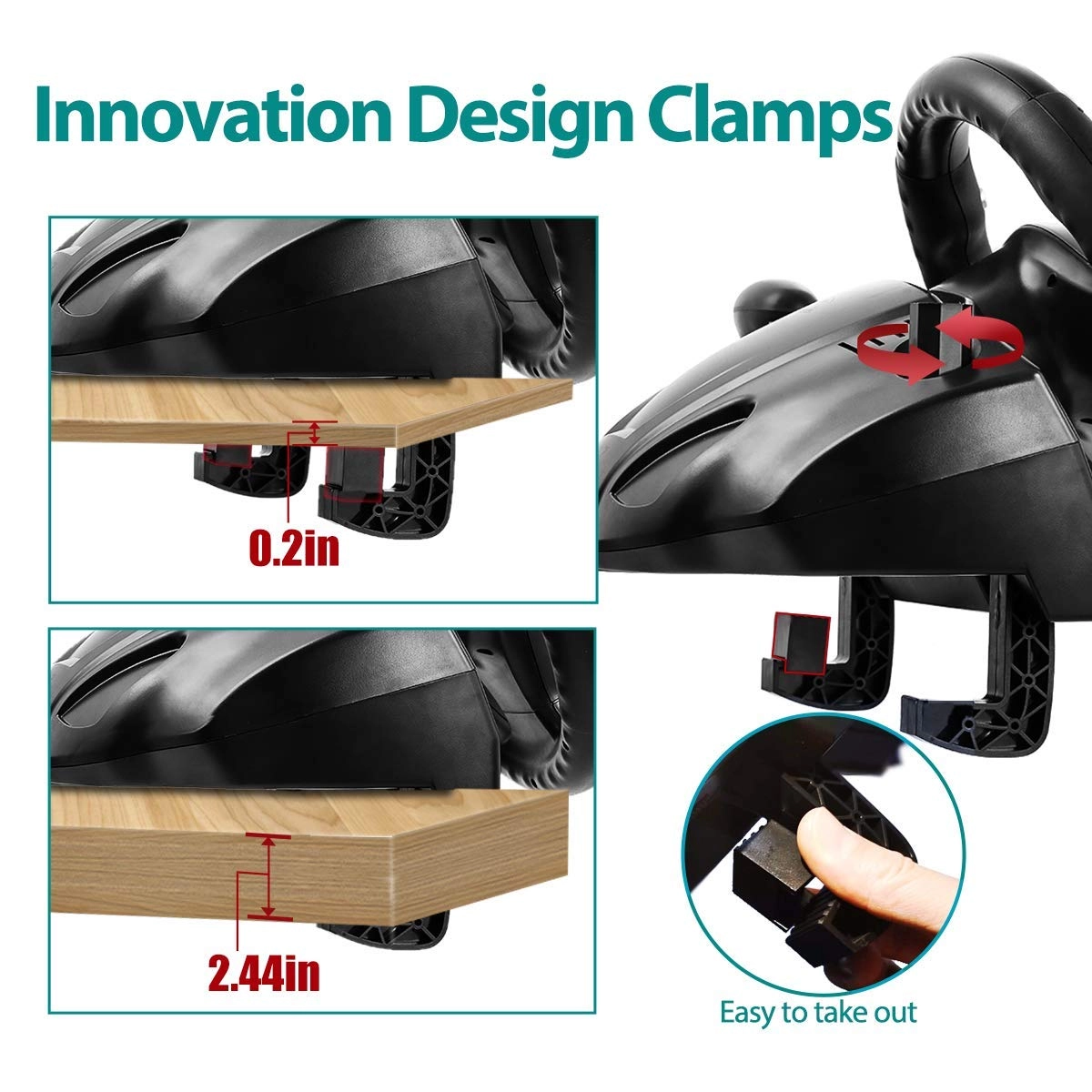 R270 Racing Wheel & Pedals - PC PS3 PS4 XBOX ONE XBOX 360 Nintendo Switch Android