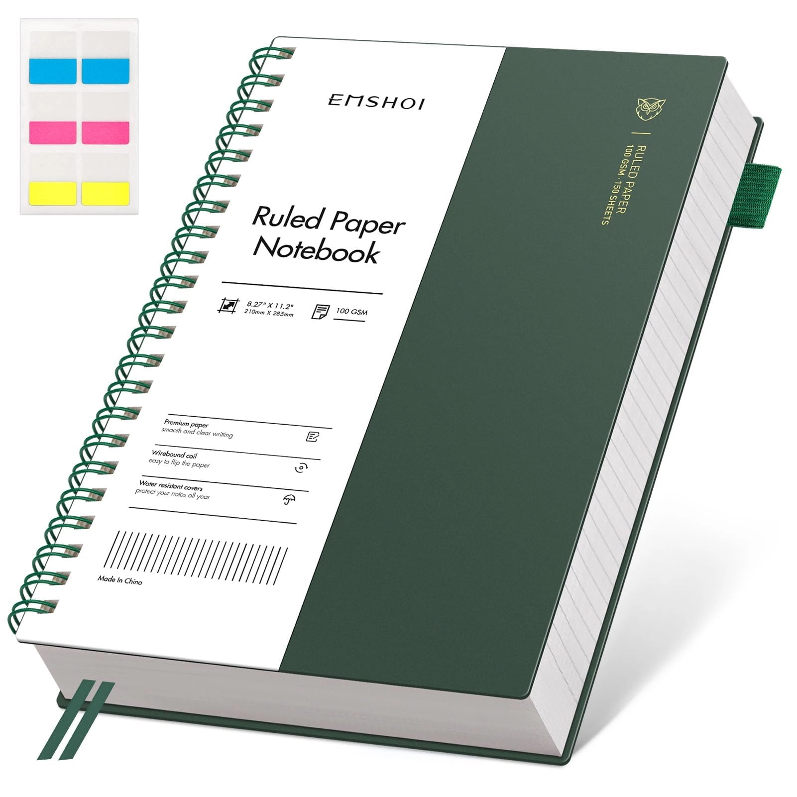 Notebook A4 Spiral - Lined 300 Pages