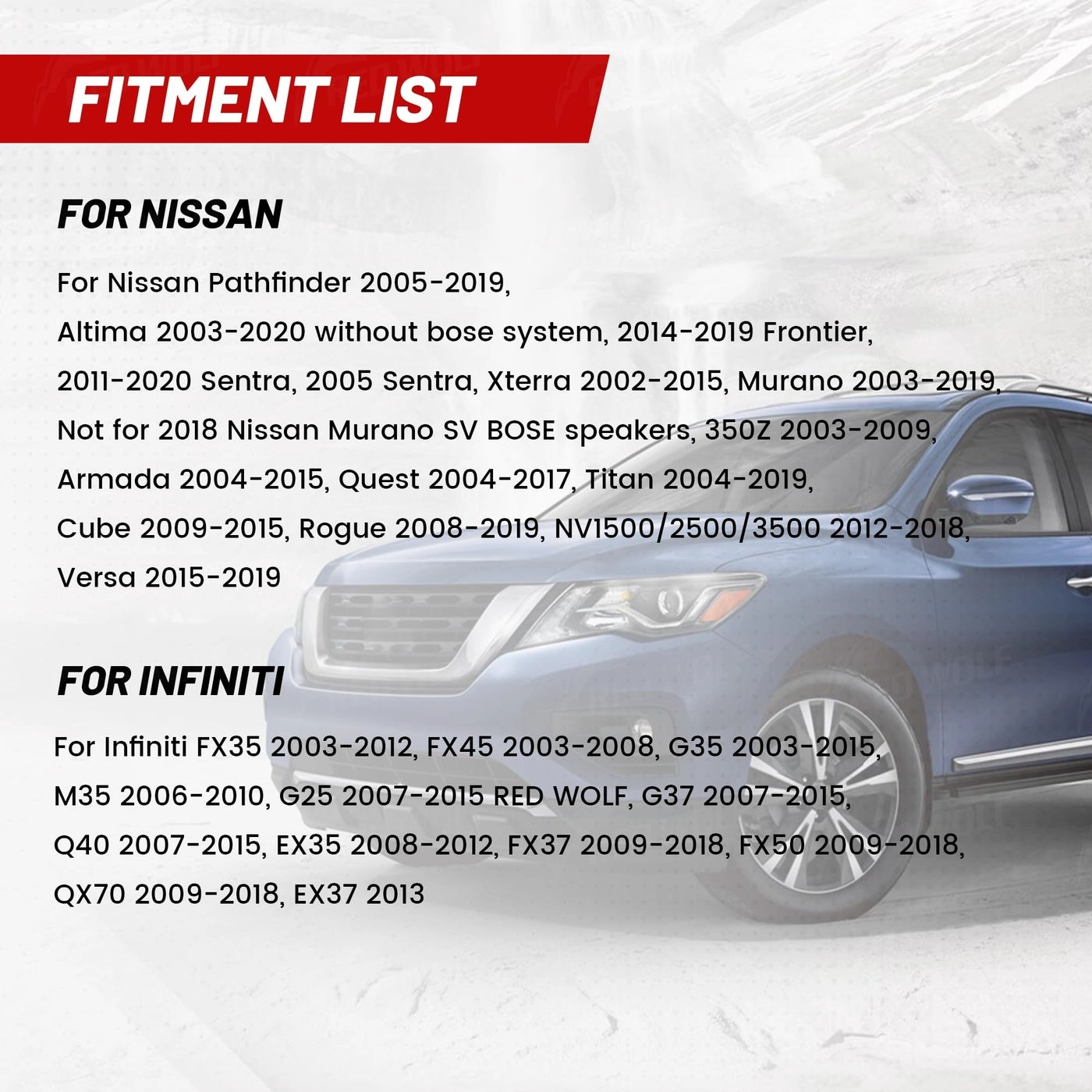 Door Speaker Wiring Harness Adapter - 4 PCS