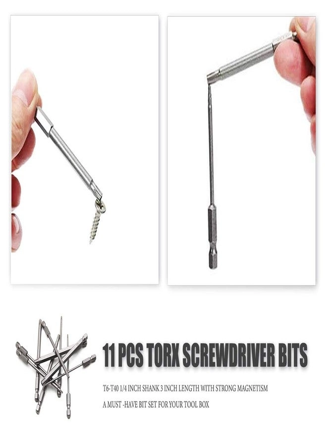 Torx Security Screwdriver Set - 11 PCS 3 Inch