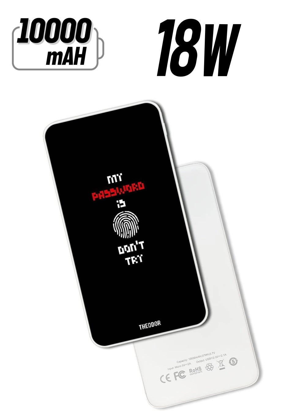 Theodor PPBA420 - 10000mAh 18W