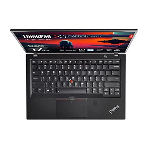 (Renewed) ThinkPad X1 Carbon Gen 5 - 14'' Core i7-6600U 8GB DDR4 512GB SSD