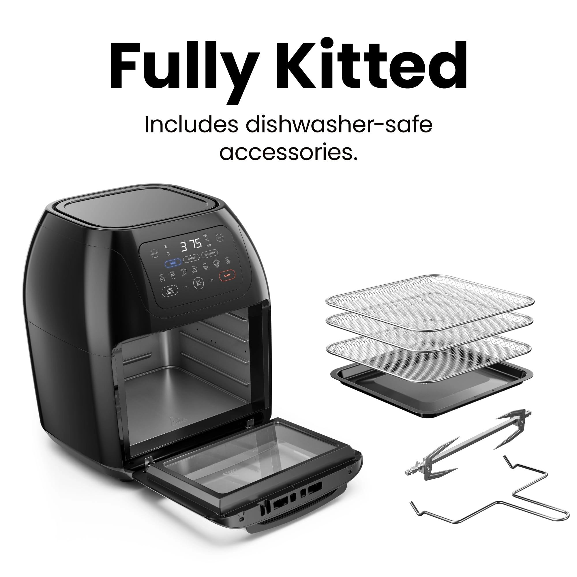 Multifunctional Digital Air Fryer+ XL RJ38-10-RDO-V2-UK