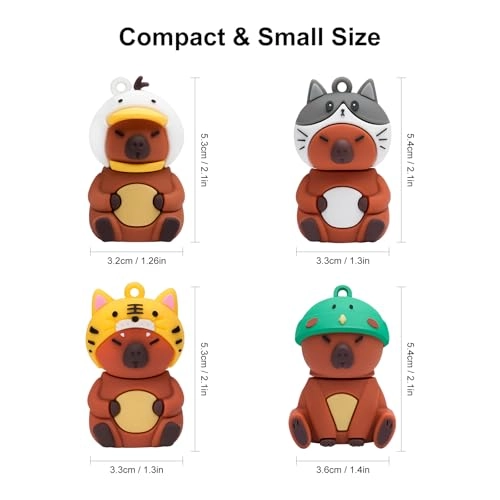 Capybara - USB 2.0 USB-A 32GB Pack