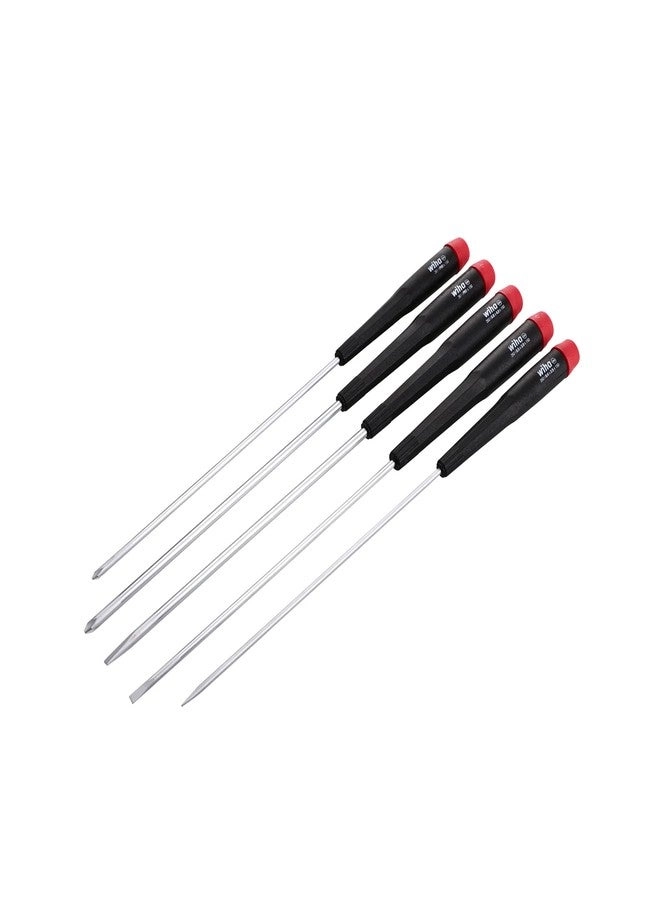 Wiha 26192 Slotted and Phillips Screwdriver Set (5 Pcs)