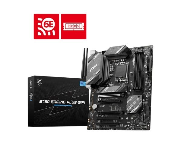B760 GAMING PLUS - DDR5 Wi-Fi 6E