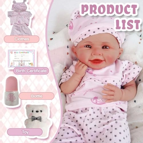 Reborn Baby Doll - 19.49 in Silicone Boy