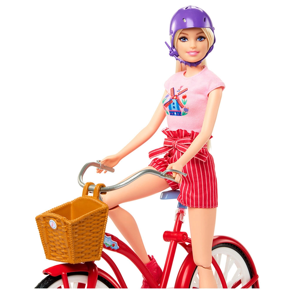 Pink Passport Holland Adventures - Blonde Doll Bicycle