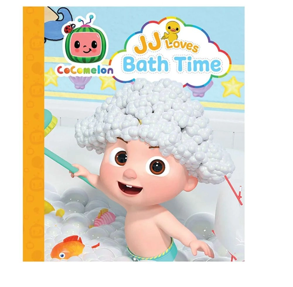 Edu Fun Cocomelon JJ Loves Bath Time Board Book - 1 years+