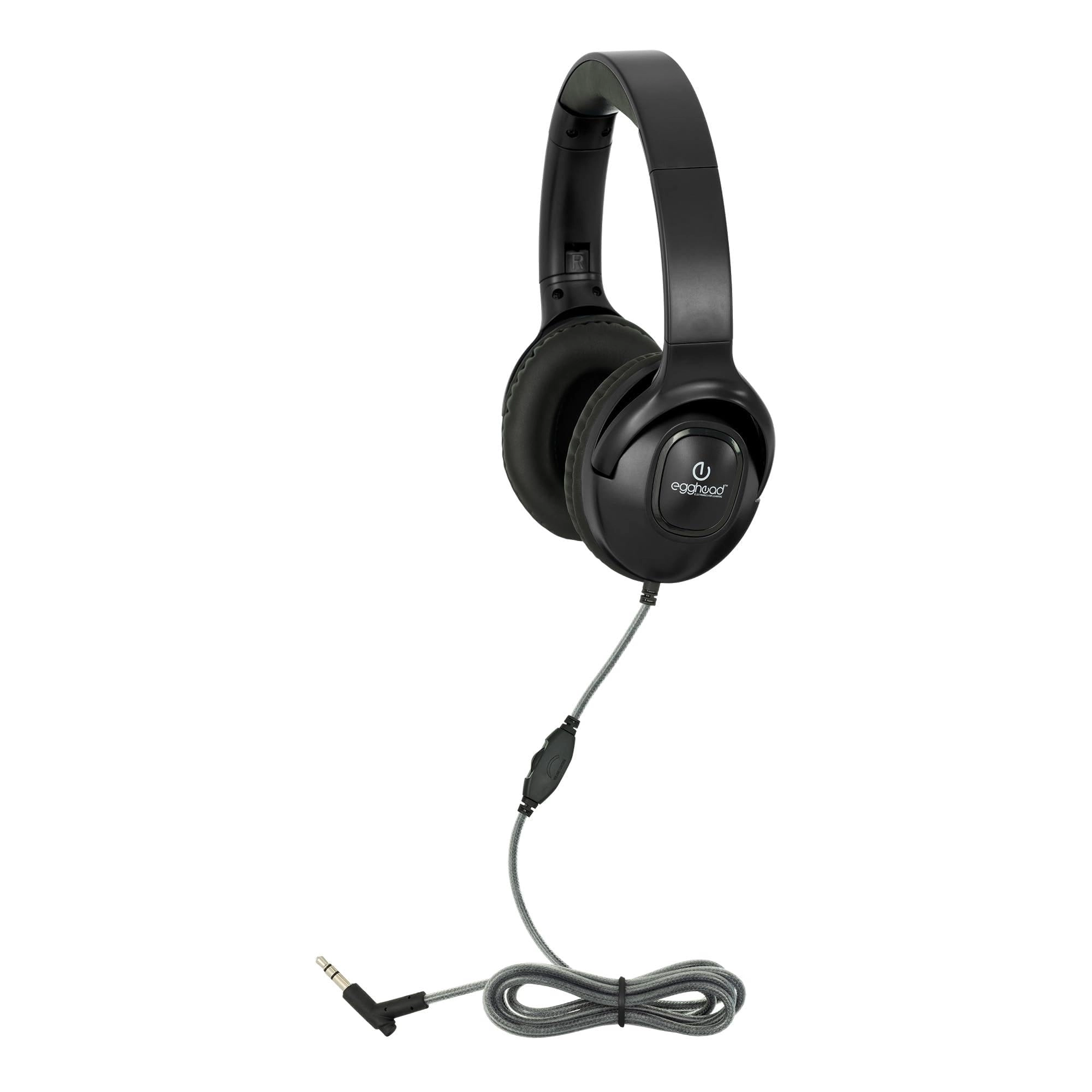School Outfitters Premium Foldable Wired Headphone