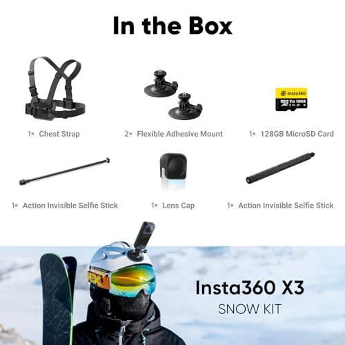 X3 360 Degree Action Camera 48GB