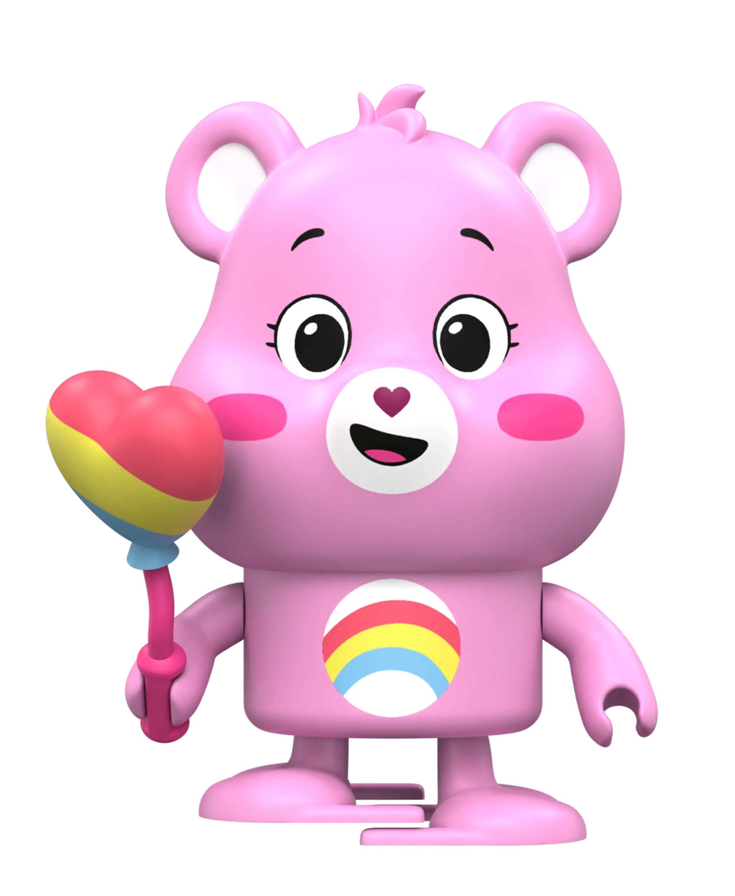 Wind-Upz Cheer Bear Rainbow 20 cm Pink