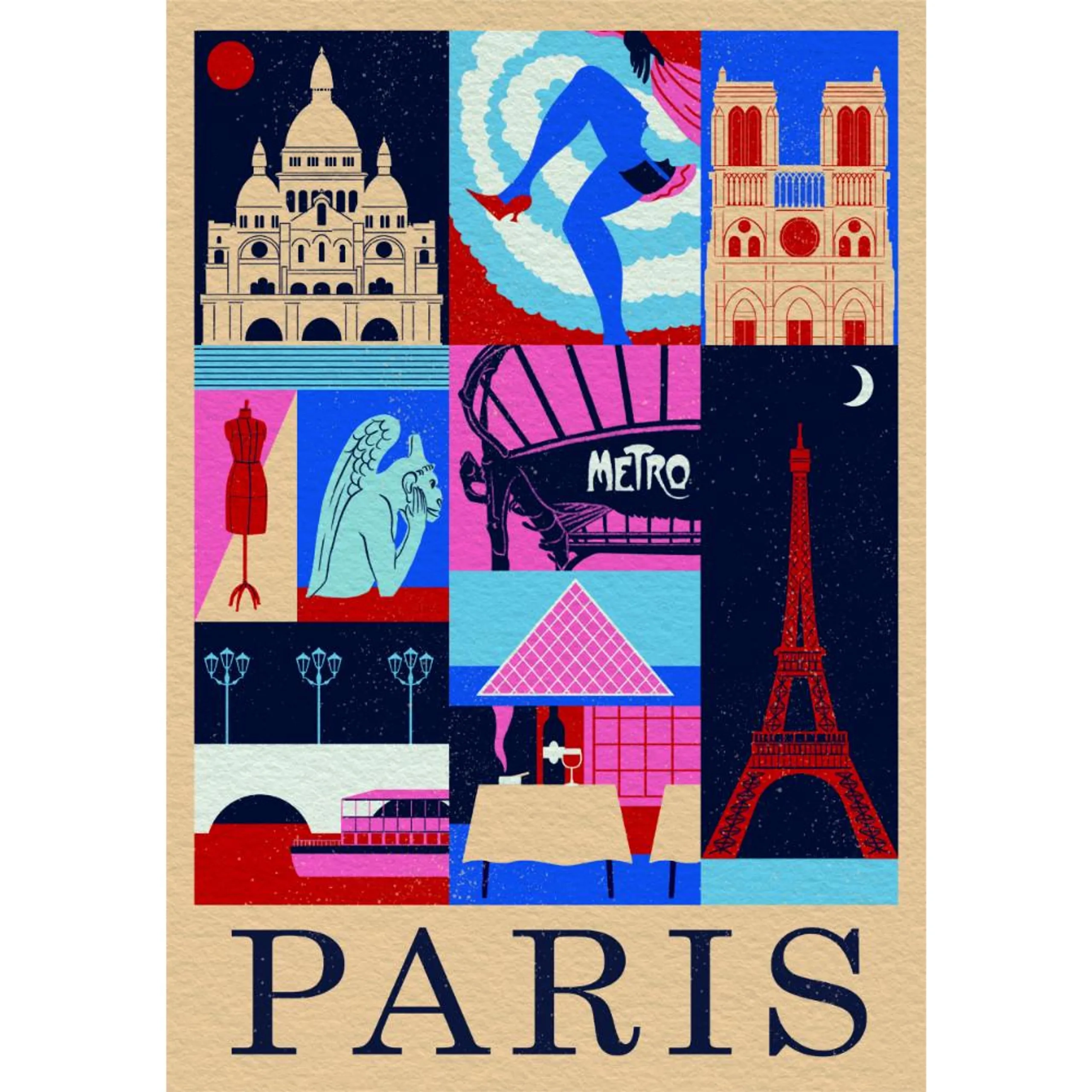 Style City Paris Puzzle (39843) - 1000 pcs