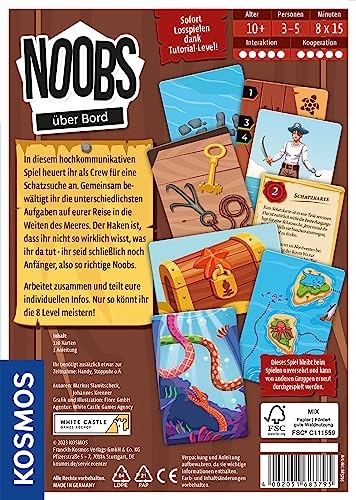 Noobs Overboard Masters - from 10 Years