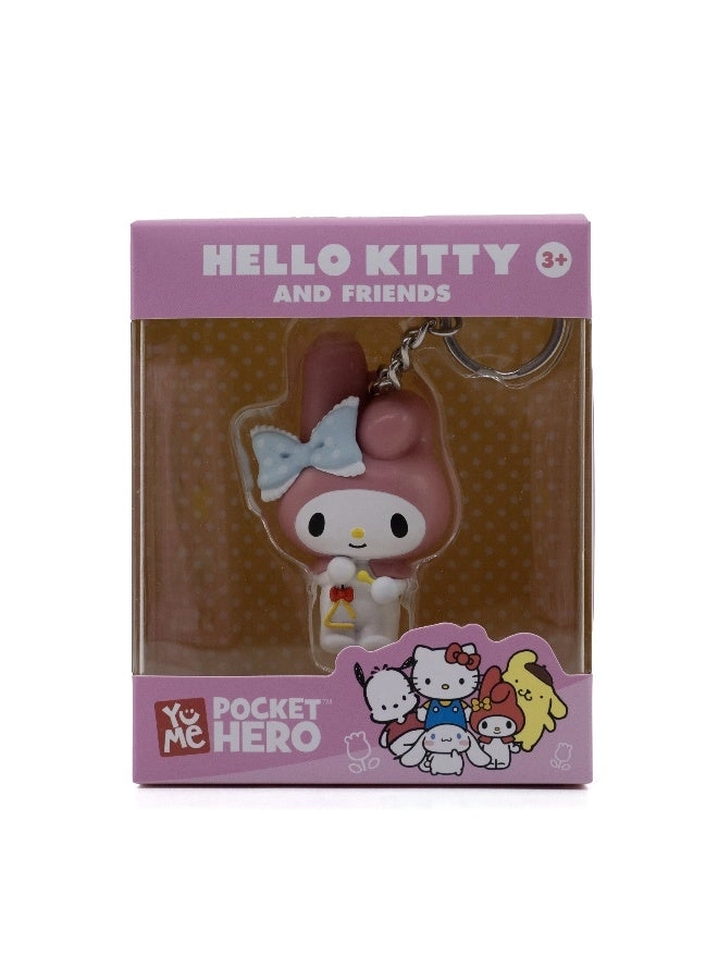Hello Kitty Collectible Key Chain Pocket Hero - My Melody