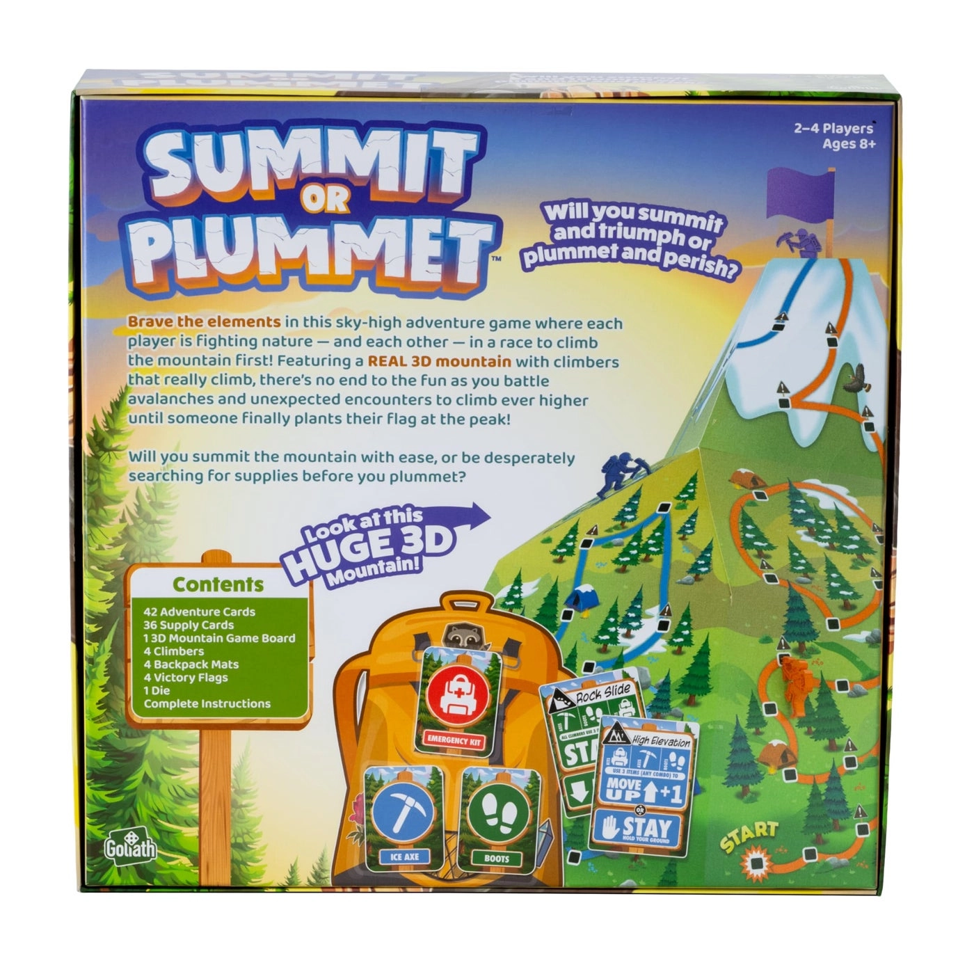 Summit or Plummet - English Ages 8+
