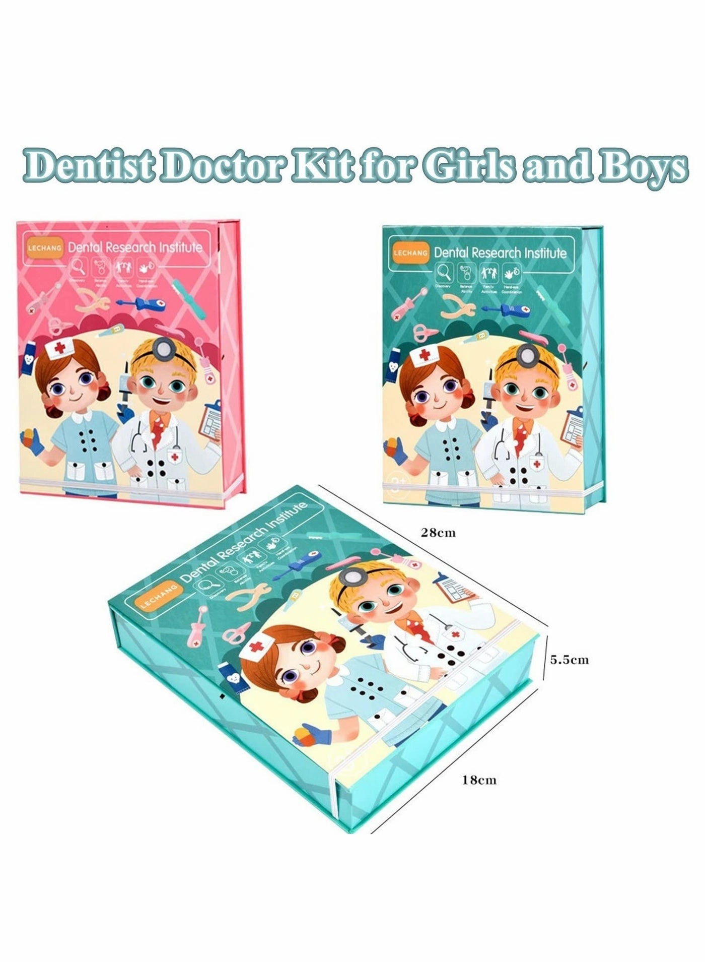 Wooden Doctor Kit - 23 pcs