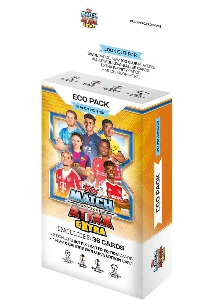 Match Attax 2025/26 Eco Pack - 3 (12-card) Packets