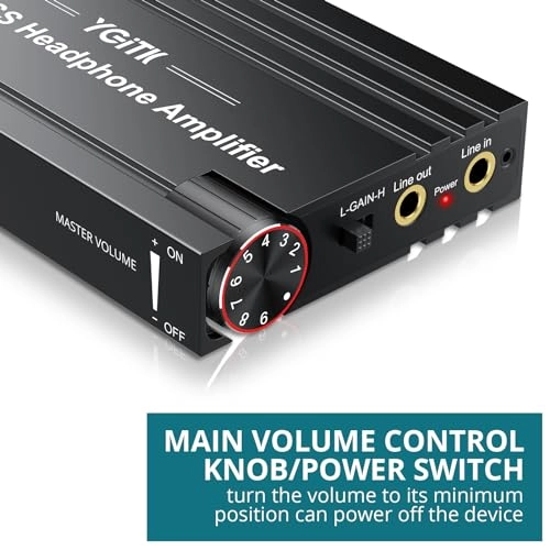 16-600 Headphone Amplifier - Bass Boost Rechargeable