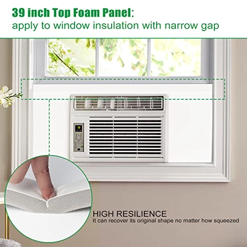 Window Air Conditioner Side Panels - fits most window air conditioners from 5,000 to 22,000 BTU