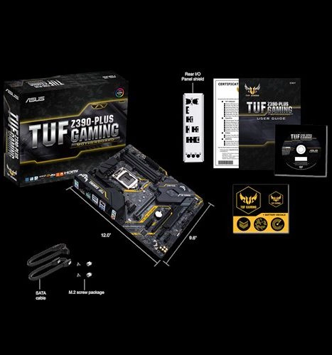 TUF Z390-PLUS - ATX DDR4 4266+ Aura Sync RGB