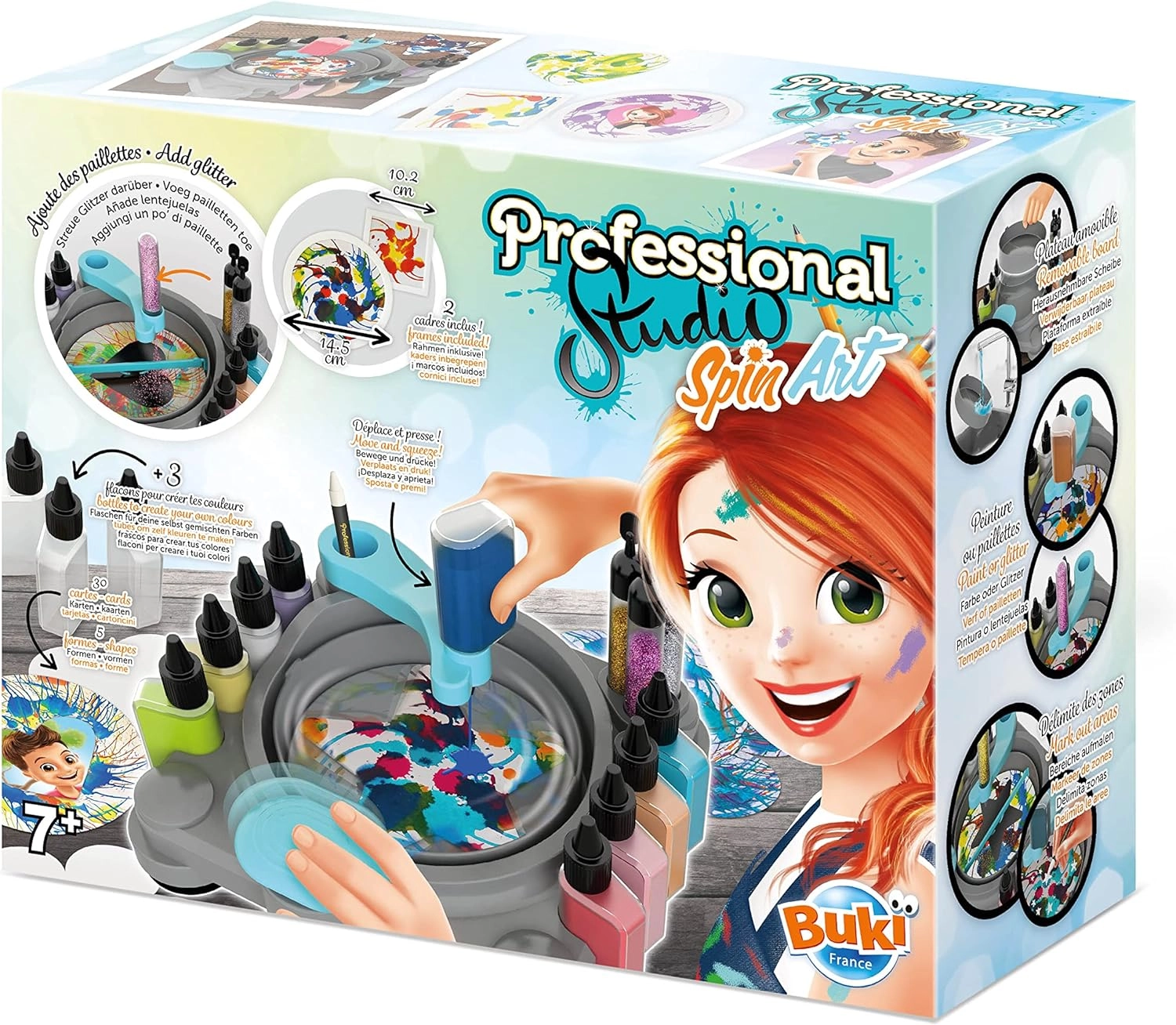 Buki Professional Studio Spin Art - Kit 3632