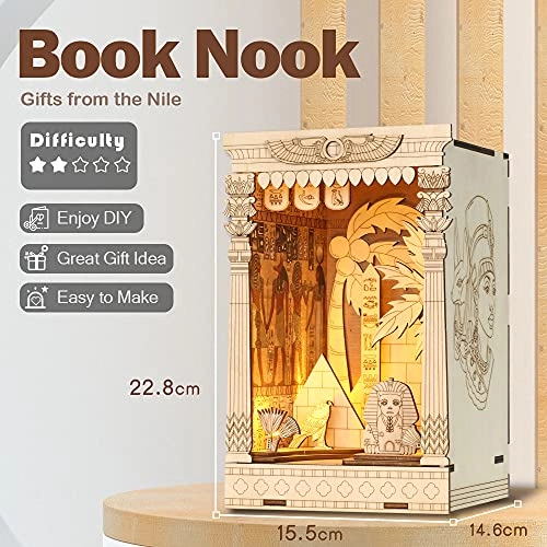 Book Nook Kit - 3D Wooden MK01