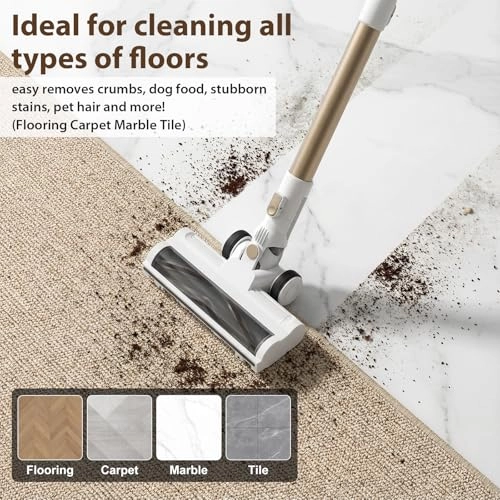 Stick Vacuum Cleaner - 2 in 1 Mopping