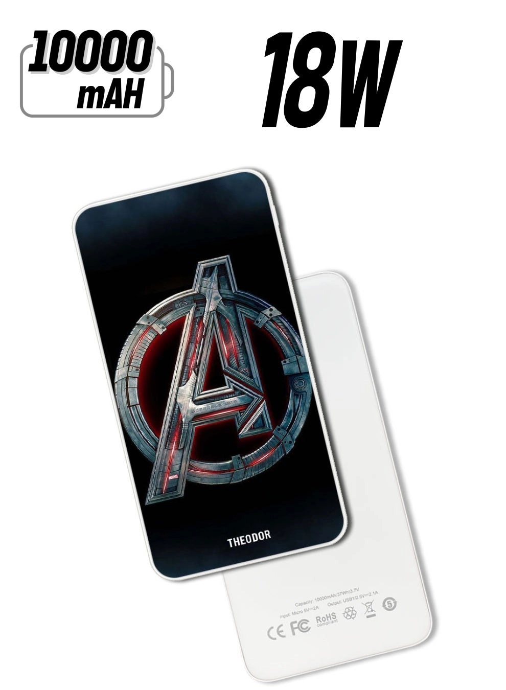 Theodor EX_PPBA026 - 10000 mAh