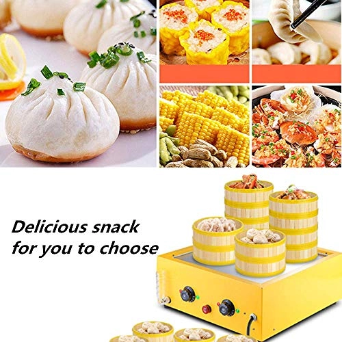 Steamingbun Stove - Desktop Electric Four-Hole Intelligent Temperature Control