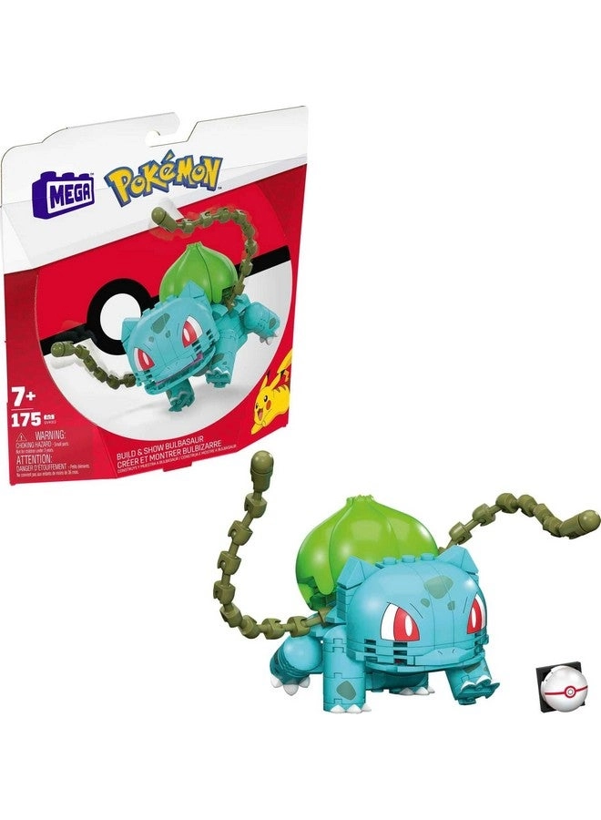 MEGA Pokémon Bulbasaur - 175 Pieces Articulated Poseable 4 Inches Tall