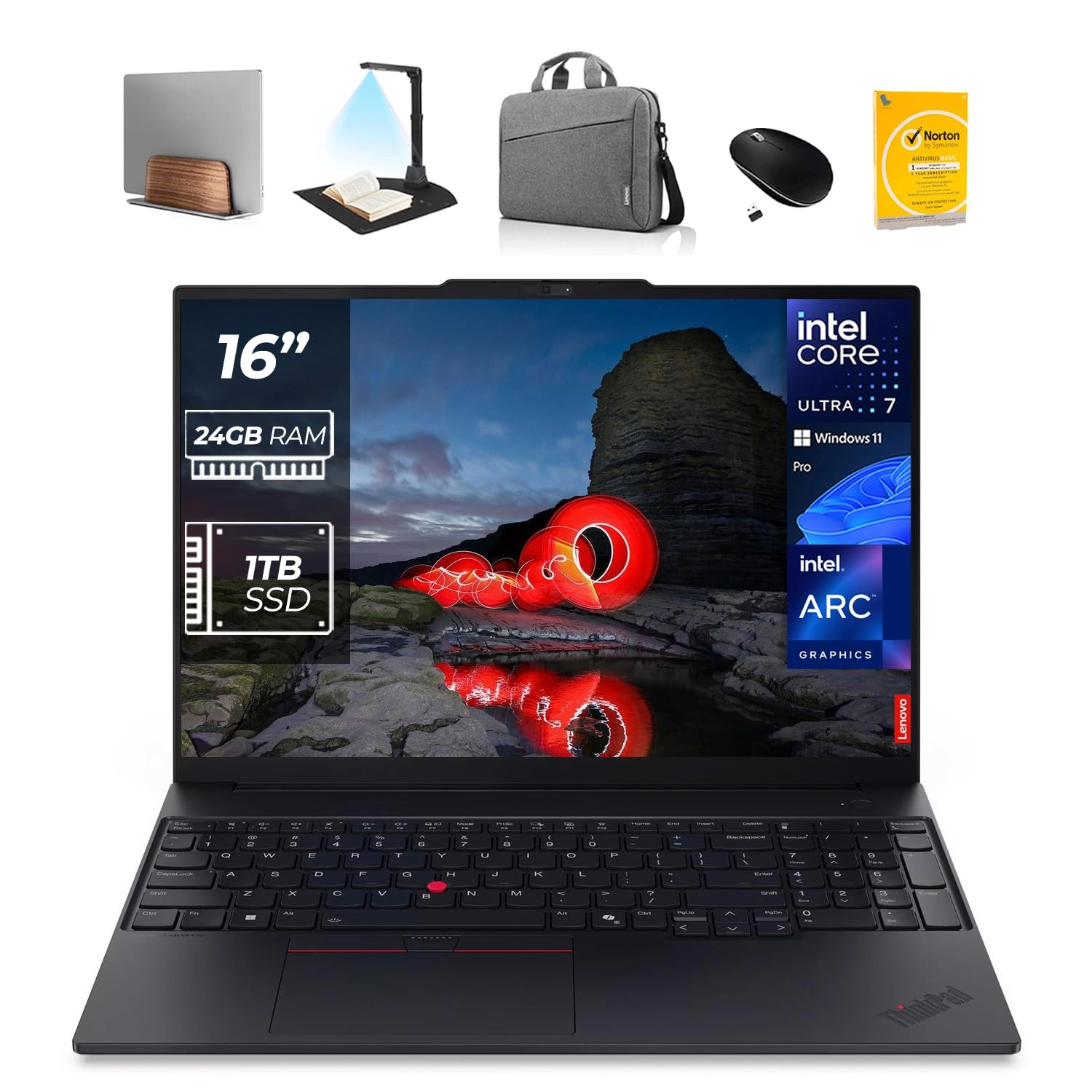 ThinkPad E16 Gen 3 21SR0017GR - 16'' U7-255H 24GB DDR5 1TB SSD