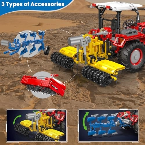 Technik Tractor Harvester (17064) - 3-in-1 Remote Controlled