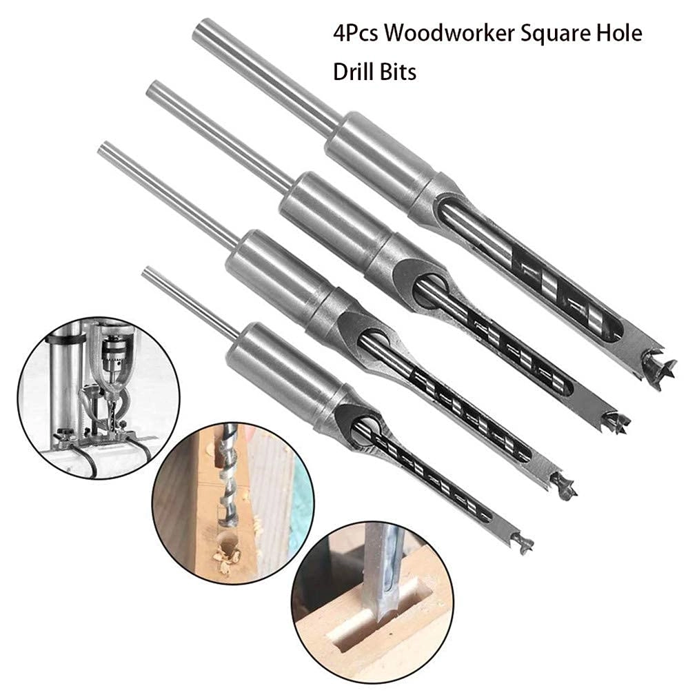 Square Hole Drill Bits - carbide 1/4 inch 5/16 inch 3/8 inch 1/2 inch