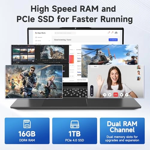 NIMO N154 - 15.6'' i3-1215U 16GB DDR4 256GB SSD