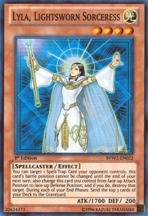 Konami Lyla, Lightsworn Sorceress BPW2-EN022
