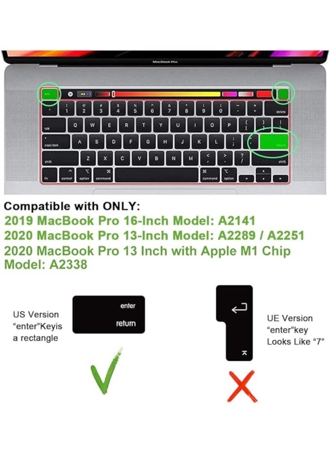 Silicone Keyboard Cover - Arabic & English