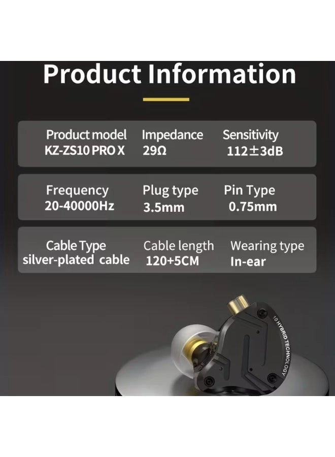 KZ ZS10 Pro Wired Earbud