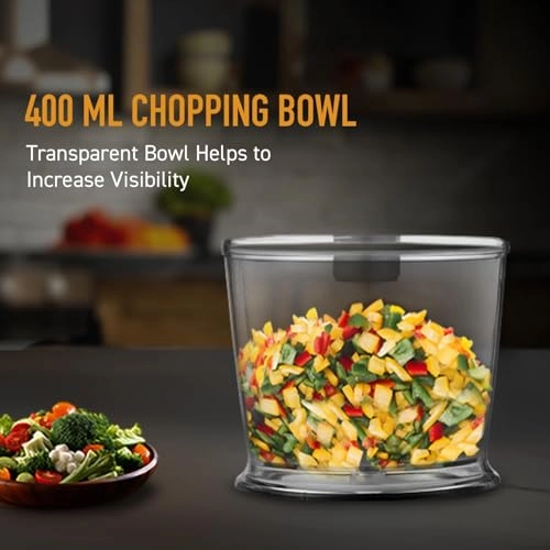 Electric Chopper-B - 400 ml Corded Electric