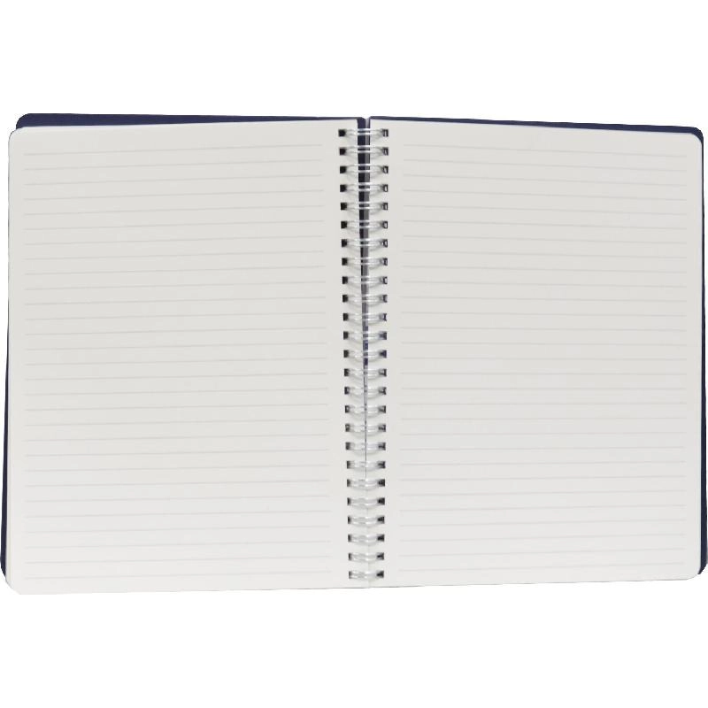 Notebook 19 X 26 cm Spiral - Grid 100 Sheets