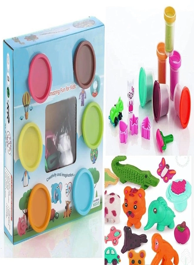 Play with Dough Fun with Dough Clay - Air Dry Clay 50X6 GMS 5pcs.