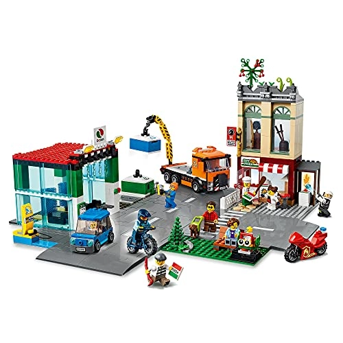City Town Centre (60292) - Car Wash 8 Minifigures