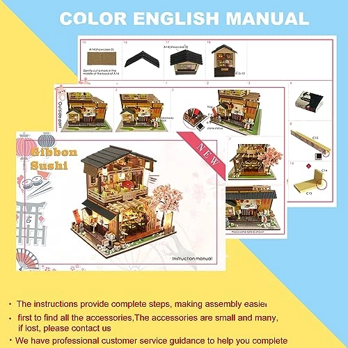 DIY Miniature Dollhouse Kit - 124 scale