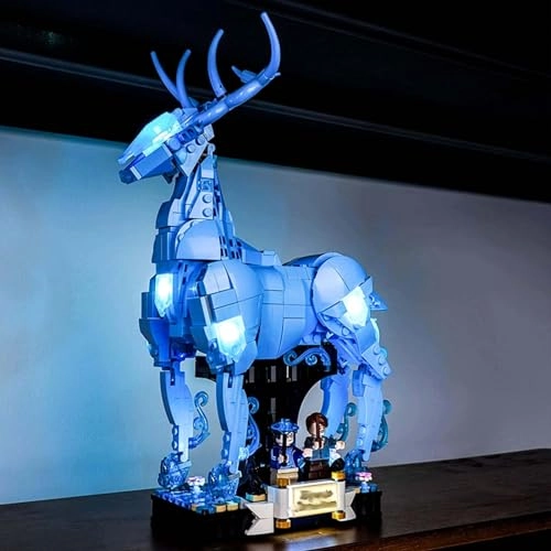 LED Lighting kit - Compatible with Lego 76414 Expecto Patronum Remote